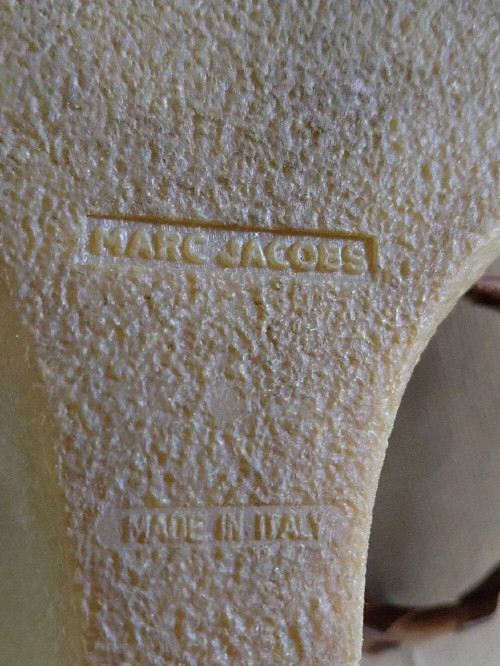 Marc Jacobs Brown Suede 90's Supermodel Wedge Slides, worn approx. 3 times.